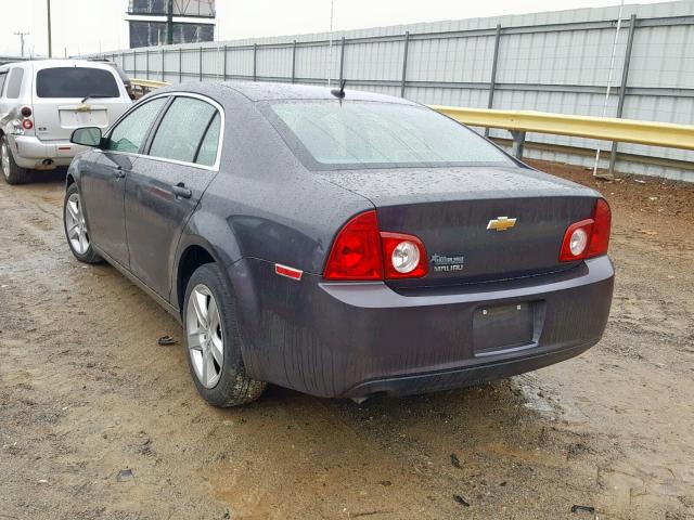 1G1ZB5E12BF207417 - 2011 CHEVROLET MALIBU LS 石墨色 照片 3