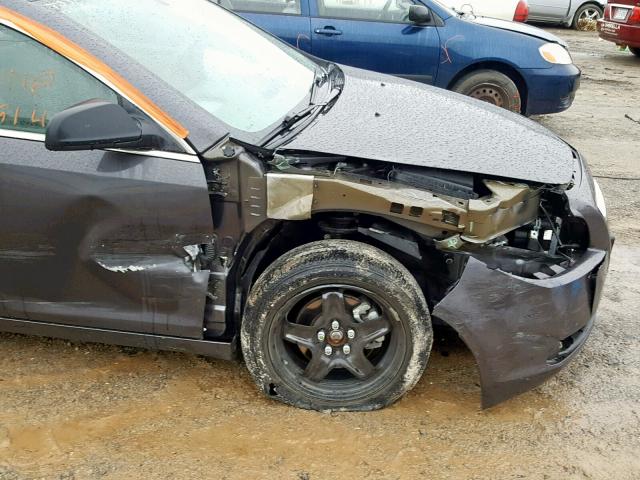 1G1ZB5E12BF207417 - 2011 CHEVROLET MALIBU LS 石墨色 照片 9