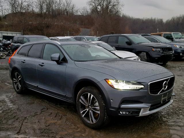 YV4102NK0J1014709 - 2018 VOLVO V90 CROSS GRAY photo 1