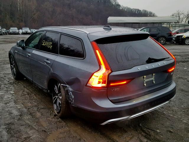 YV4102NK0J1014709 - 2018 VOLVO V90 CROSS GRAY photo 3