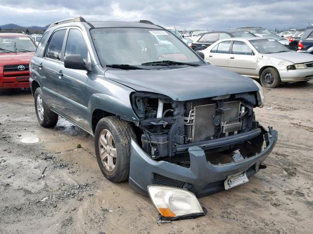 KNDJE723997559038 - 2009 KIA SPORTAGE L GRAY photo 1