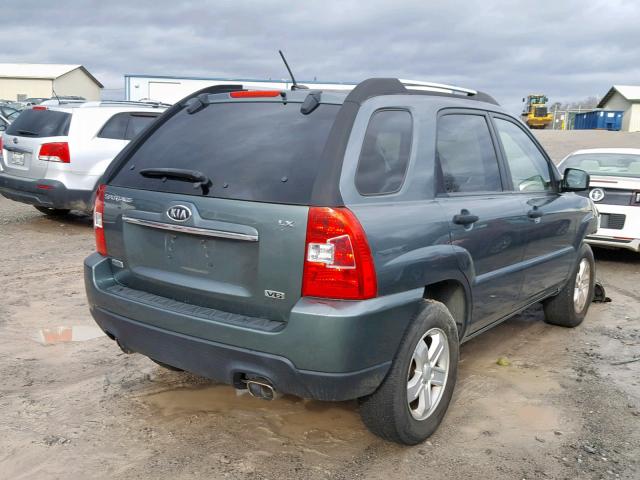 KNDJE723997559038 - 2009 KIA SPORTAGE L GRAY photo 4