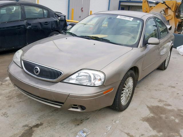 1MEFM50U54A602924 - 2004 MERCURY SABLE GS BEIGE photo 2