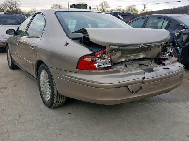 1MEFM50U54A602924 - 2004 MERCURY SABLE GS BEIGE photo 3