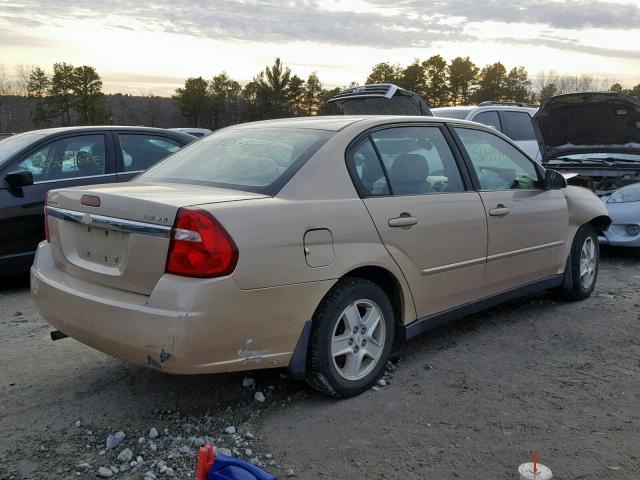 1G1ZT54844F166769 - 2004 CHEVROLET MALIBU LS 棕色 照片 4