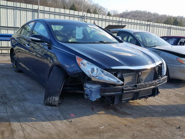 5NPEC4AC3BH081336 - 2011 HYUNDAI SONATA SE/ BLUE photo 1