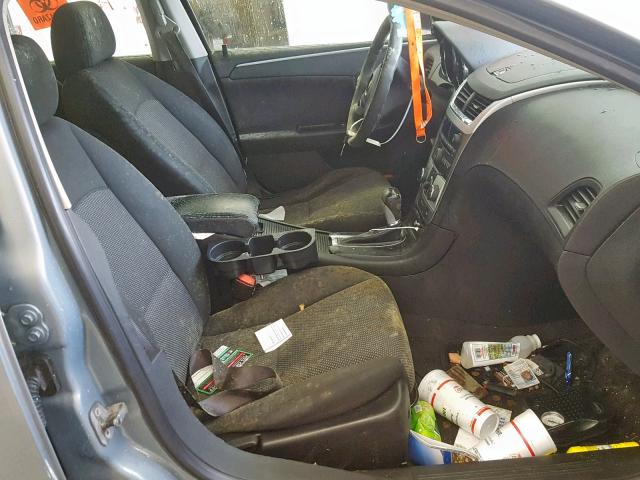 1G1ZH57B89F215715 - 2009 CHEVROLET MALIBU 1LT 灰色 照片 5