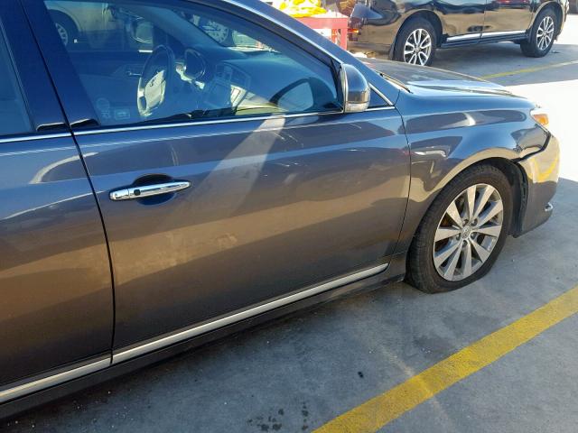 4T1BK3DB5CU473613 - 2012 TOYOTA AVALON BAS BLUE photo 9