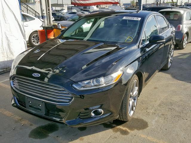 3FA6P0K9XGR216469 - 2016 FORD FUSION TIT BLACK photo 2