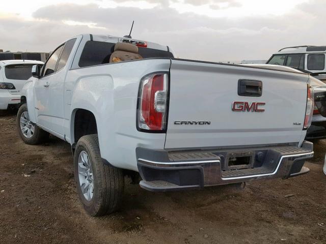 1GTH5BEA5F1210114 - 2015 GMC CANYON SLE WHITE photo 3