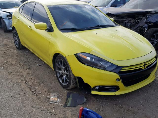 1C3CDFBAXDD103908 - 2013 DODGE DART SXT GREEN photo 1