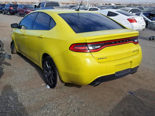 1C3CDFBAXDD103908 - 2013 DODGE DART SXT GREEN photo 3