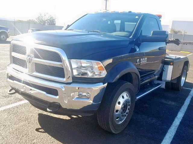 3C7WRKAL4EG222938 - 2014 RAM 4500 BLACK photo 2