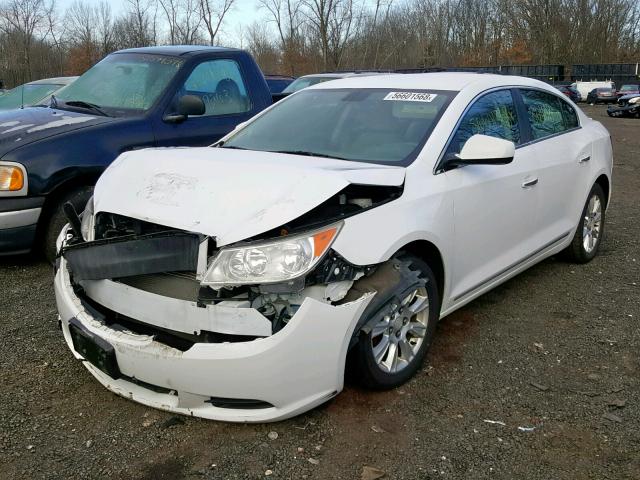 1G4GB5ER8CF219458 - 2012 BUICK LACROSSE C WHITE photo 2