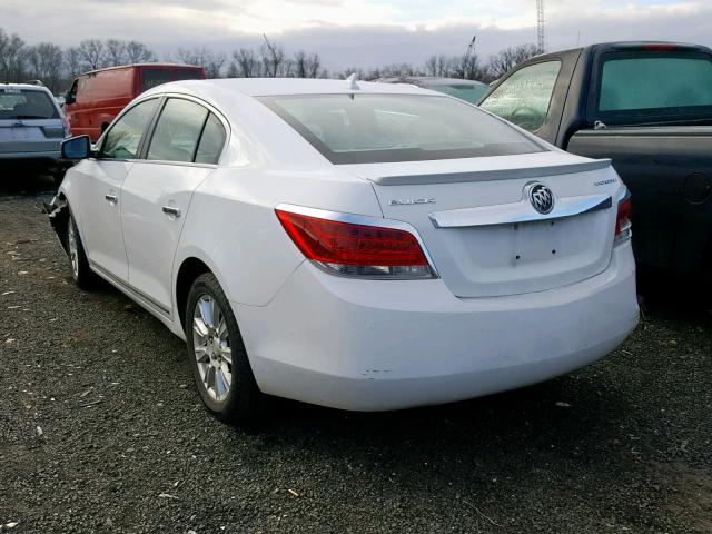 1G4GB5ER8CF219458 - 2012 BUICK LACROSSE C WHITE photo 3