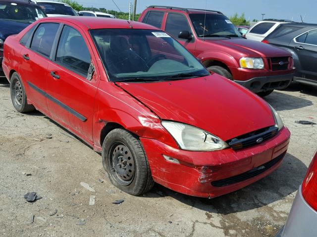 1FAFP33PX1W319166 - 2001 FORD FOCUS LX RED photo 1