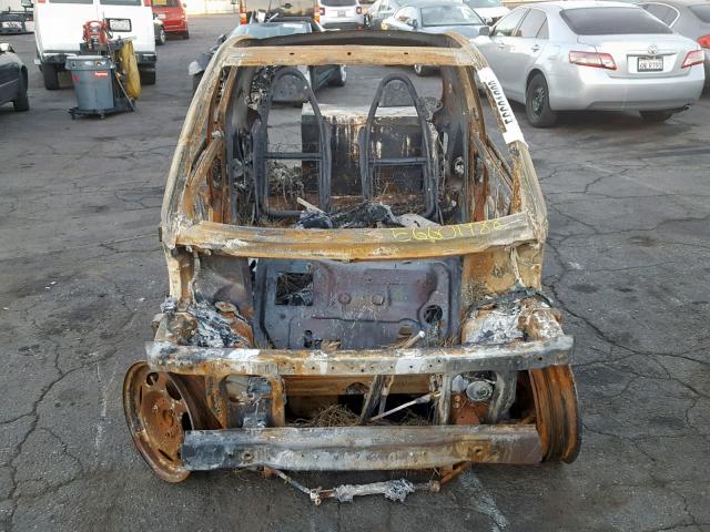 WMEEJ31X98K202630 - 2008 SMART FORTWO PUR BURN photo 9