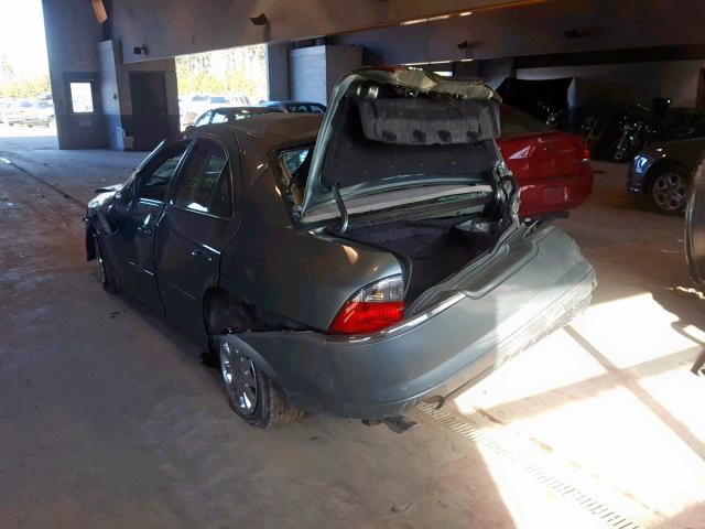 1LNHM86S43Y664852 - 2003 LINCOLN LS GREEN photo 3