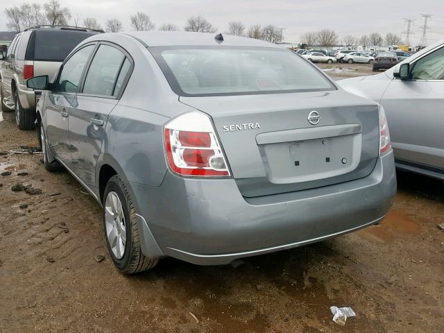 3N1AB61E89L634431 - 2009 NISSAN SENTRA 2.0 GRAY photo 3