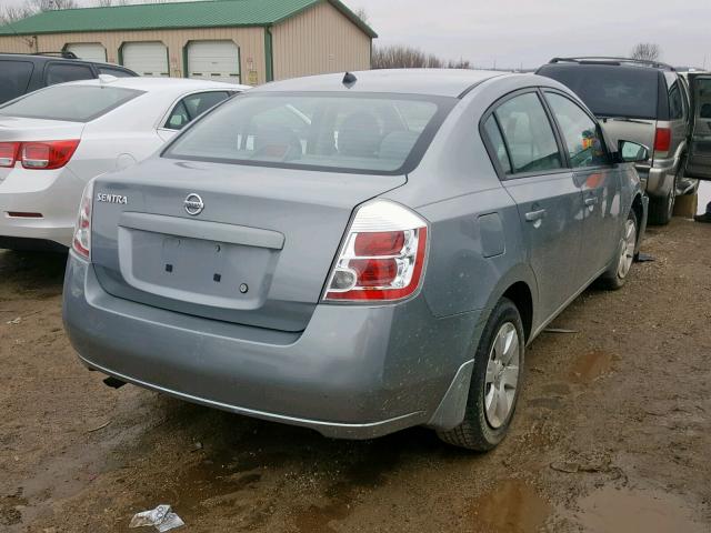 3N1AB61E89L634431 - 2009 NISSAN SENTRA 2.0 GRAY photo 4