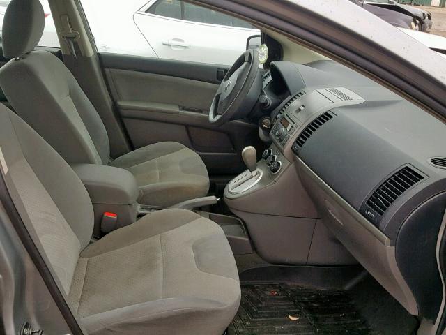 3N1AB61E89L634431 - 2009 NISSAN SENTRA 2.0 GRAY photo 5