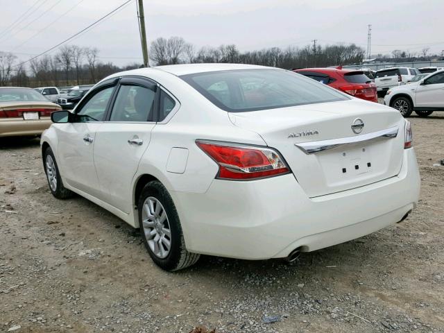 1N4AL3APXFC100743 - 2015 NISSAN ALTIMA 2.5 WHITE photo 3