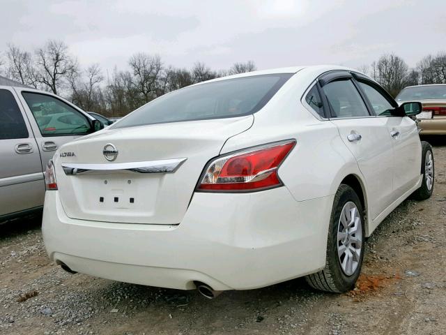 1N4AL3APXFC100743 - 2015 NISSAN ALTIMA 2.5 WHITE photo 4