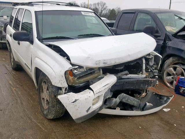 1GNDS13S432201141 - 2003 CHEVROLET TRAILBLAZR WHITE photo 1