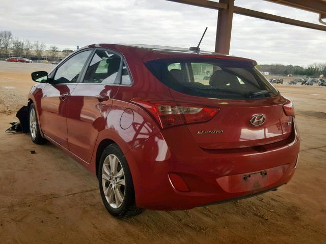 KMHD35LH8EU181254 - 2014 HYUNDAI ELANTRA GT RED photo 3