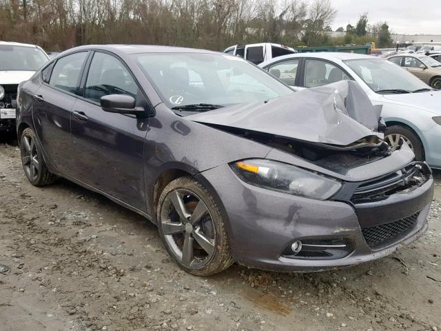 1C3CDFEB5GD539266 - 2016 DODGE DART GT BLACK photo 1