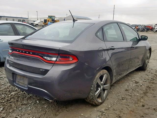 1C3CDFEB5GD539266 - 2016 DODGE DART GT BLACK photo 4