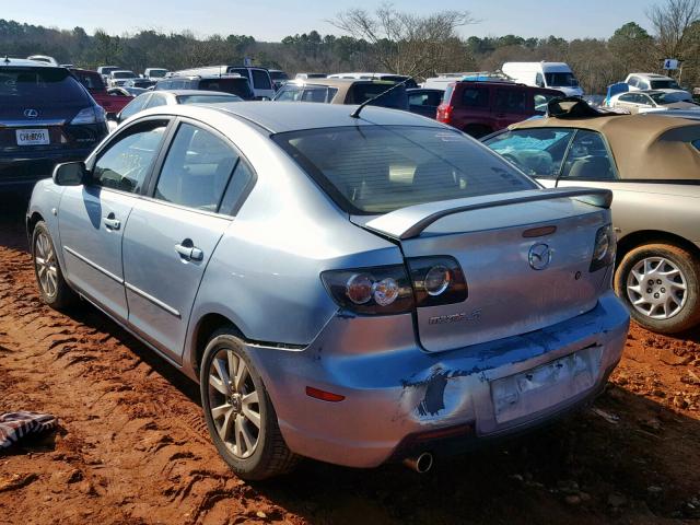 JM1BK12F371745582 - 2007 MAZDA 3 I BLUE photo 3