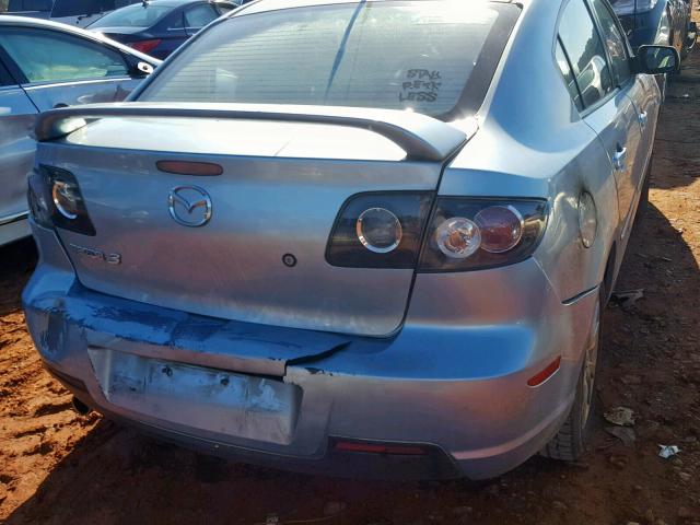 JM1BK12F371745582 - 2007 MAZDA 3 I BLUE photo 9