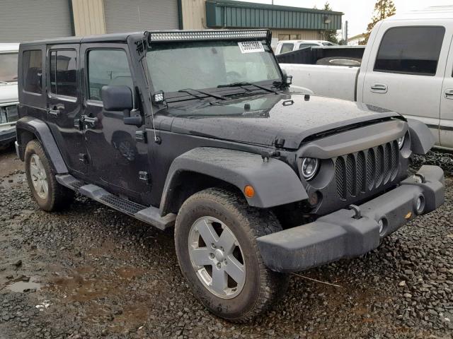 1J8GA59157L138087 - 2007 JEEP WRANGLER S BLACK photo 1