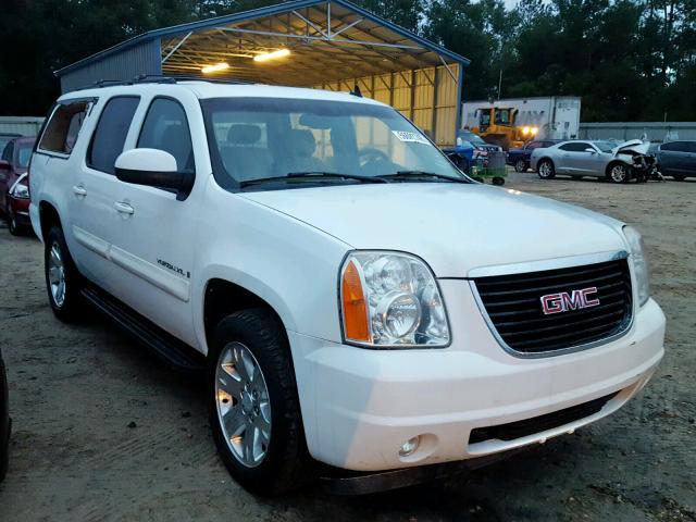 1GKFK16358J138669 - 2008 GMC YUKON XL K WHITE photo 1