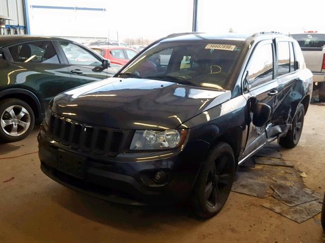 1C4NJDBB2GD518381 - 2016 JEEP COMPASS SP 蓝色 照片 2