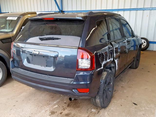 1C4NJDBB2GD518381 - 2016 JEEP COMPASS SP 蓝色 照片 4