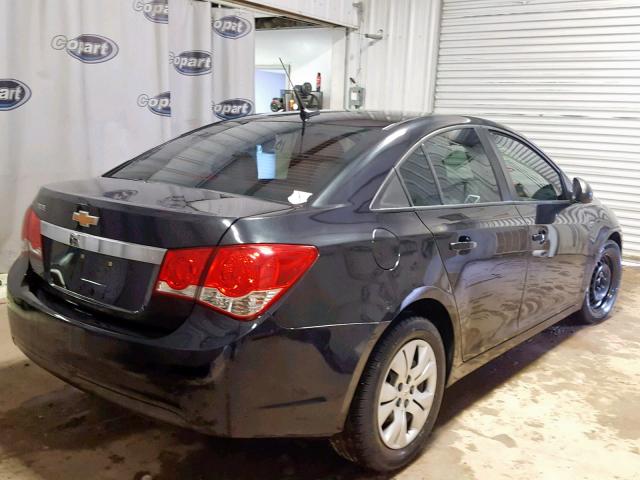 1G1PA5SH9E7412615 - 2014 CHEVROLET CRUZE LS BLACK photo 4