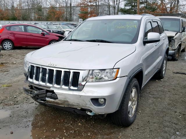 1J4RR4GG1BC545983 - 2011 JEEP GRAND CHER SILVER photo 2