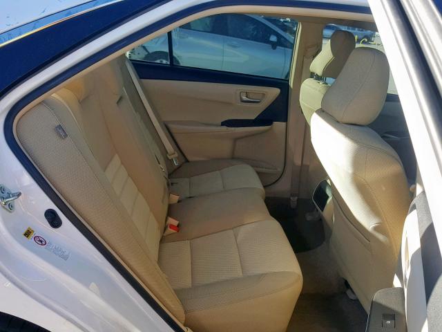 4T4BF1FK8GR566675 - 2016 TOYOTA CAMRY LE WHITE photo 6