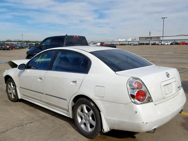 1N4BL11D55C214596 - 2005 NISSAN ALTIMA SE WHITE photo 3