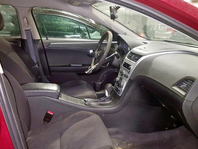 1G1ZC5E15BF340301 - 2011 CHEVROLET MALIBU 1LT 红色 照片 5