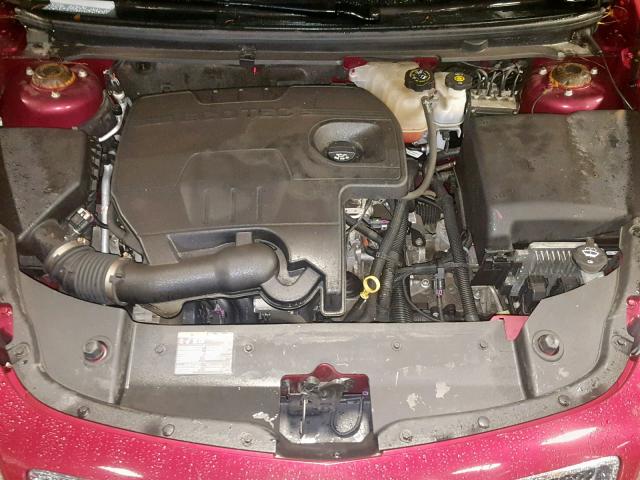 1G1ZC5E15BF340301 - 2011 CHEVROLET MALIBU 1LT 红色 照片 7