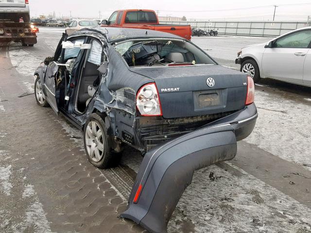 WVWRH63B43P443070 - 2003 VOLKSWAGEN PASSAT GLX 蓝色 照片 3
