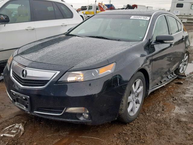 19UUA8F57DA002927 - 2013 ACURA TL TECH BLACK photo 2