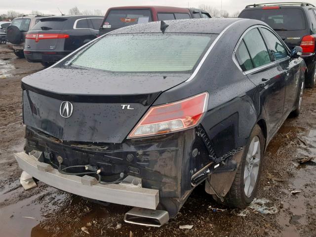 19UUA8F57DA002927 - 2013 ACURA TL TECH BLACK photo 4