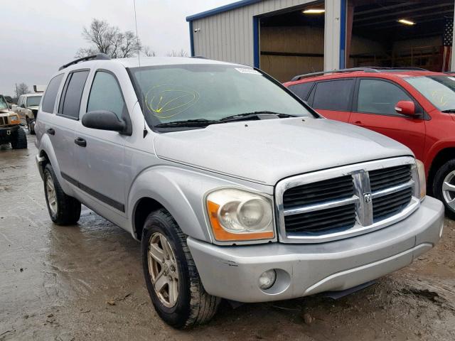 1D4HB48N06F139526 - 2006 DODGE DURANGO SL SILVER photo 1