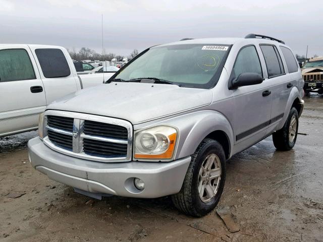 1D4HB48N06F139526 - 2006 DODGE DURANGO SL SILVER photo 2