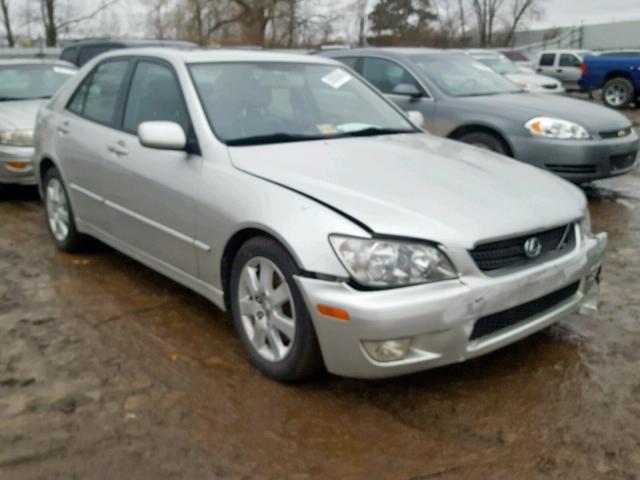 JTHBD192920054065 - 2002 LEXUS IS 300 SILVER photo 1