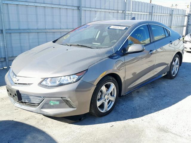 1G1RC6S59HU207719 - 2017 CHEVROLET VOLT LT GRAY photo 2